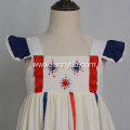 Baby Girls Embroidery July 4th Chiffon Baby Dress